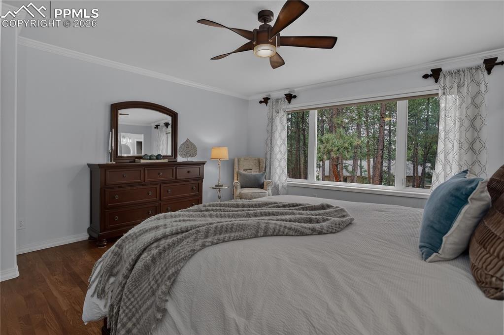 Image 23 of 48: Another view of the primary bedroom