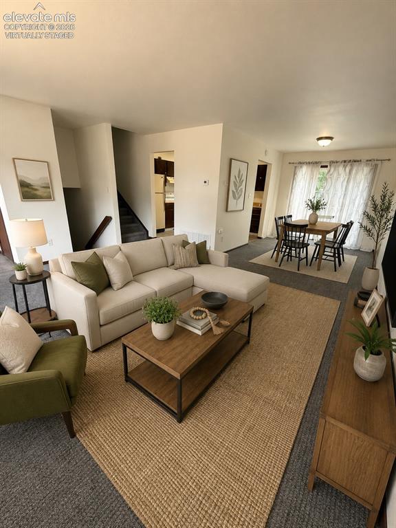 Image 2 of 23: Virtually staged living room
