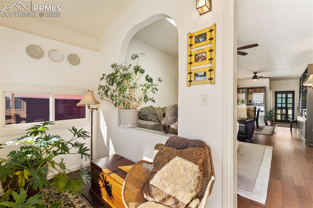 Image 3 of 37: Foyer and Sunroom.
