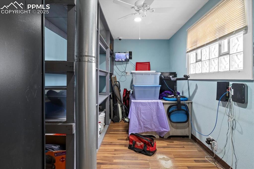Image 12 of 14: Storage Space with Shelving