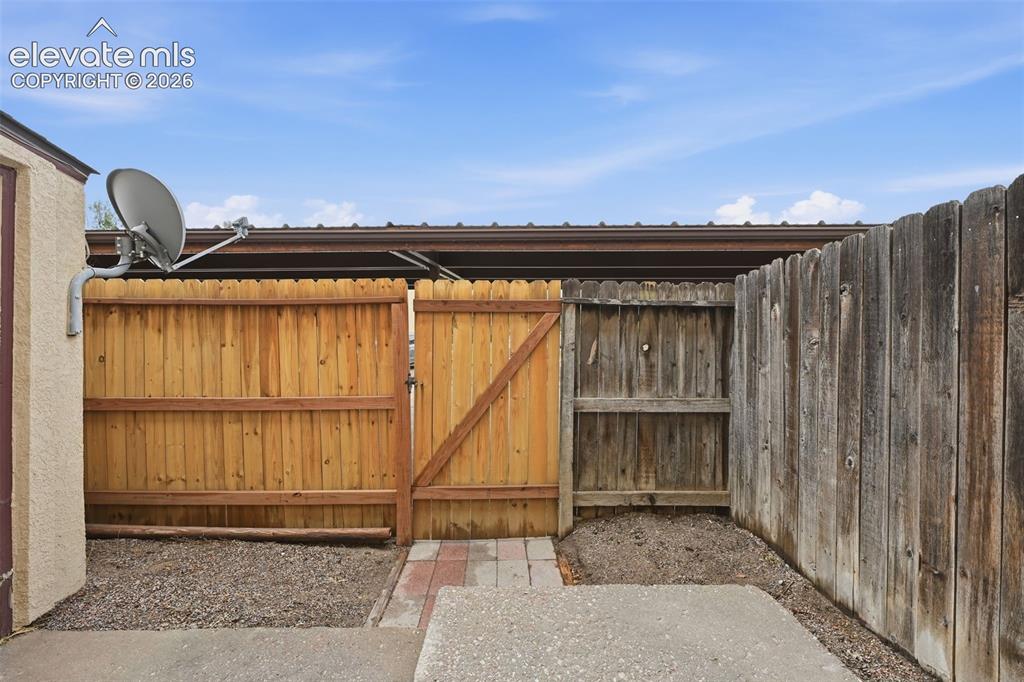 Image 15 of 27: Rear Gate Entrance