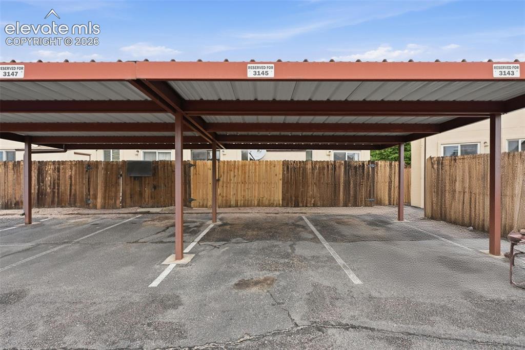 Image 27 of 27: Assigned carport
