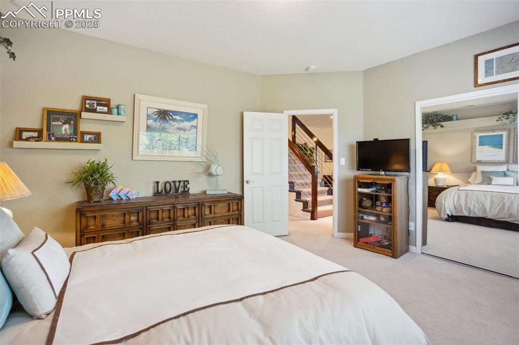 Image 32 of 49: One of Two Basement Bedrooms!