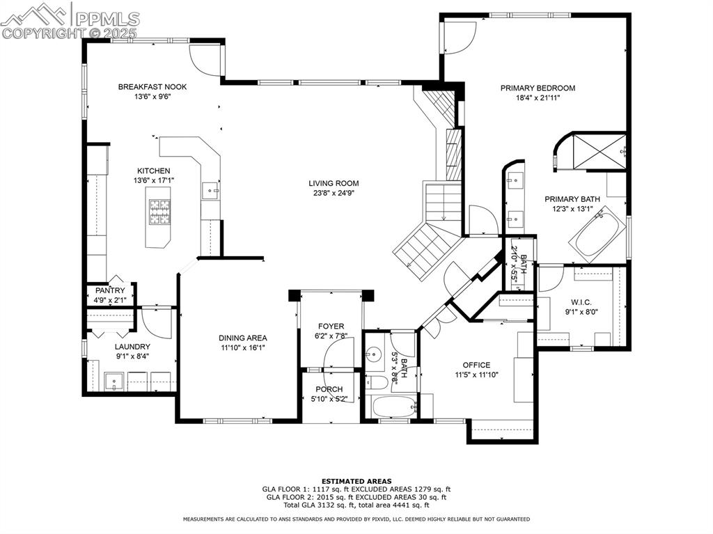 Image 48 of 49: Main Level Floor Plan!