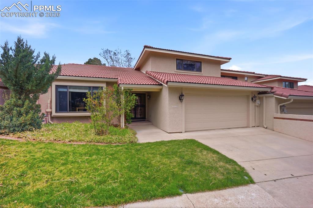 Caption: Front of Structure