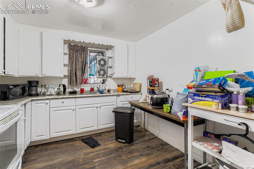 Image 7 of 49: Kitchen - Living Room, 2 Bedrooms, Bathroom, Living Room, Kitchen - Could b