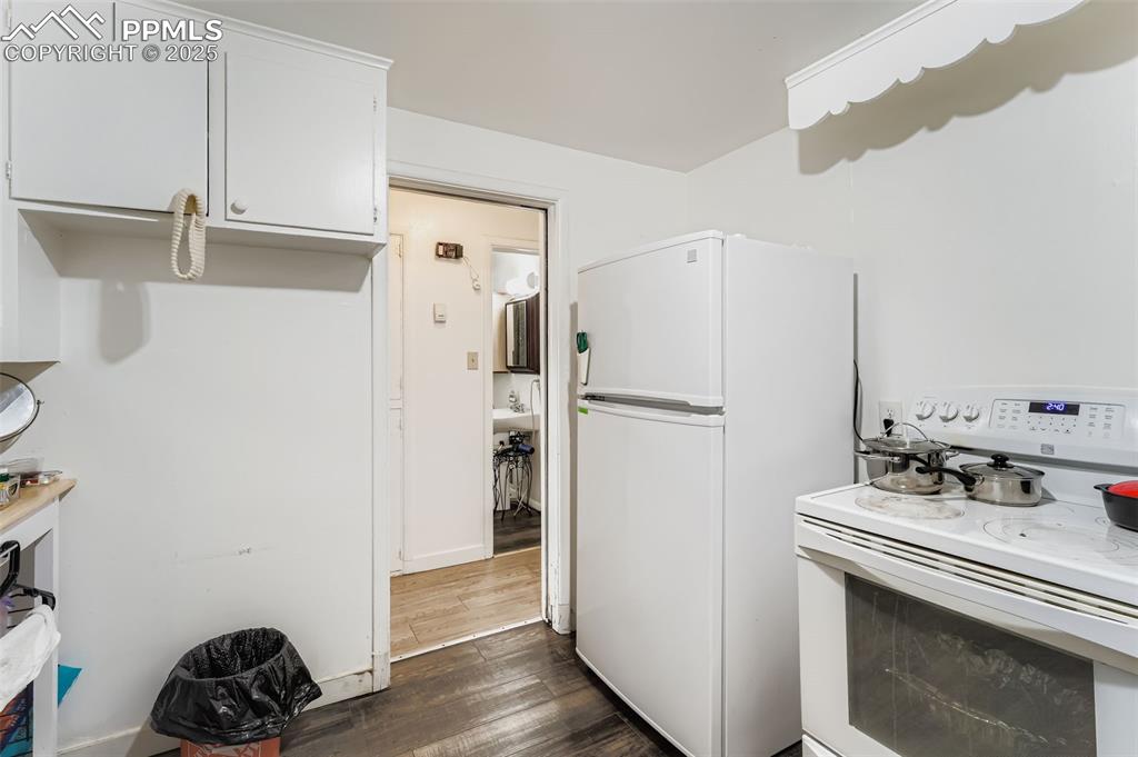 Image 8 of 49: Kitchen - Living Room, 2 Bedrooms, Bathroom, Living Room, Kitchen - Could b