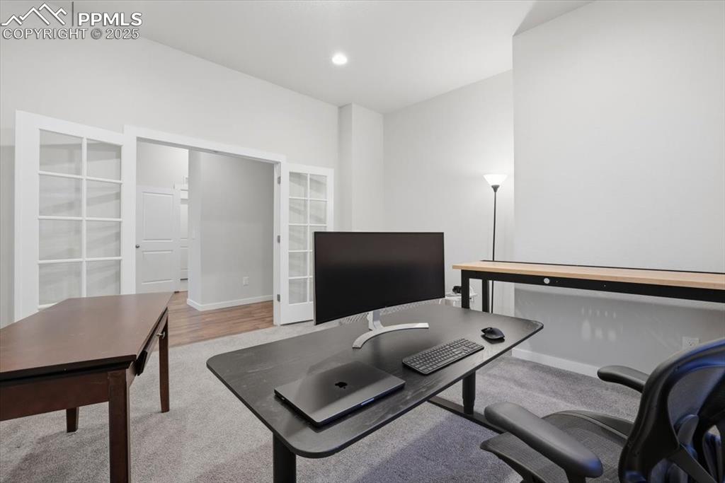 Image 25 of 43: French Doors for a sophisticated level of privacy