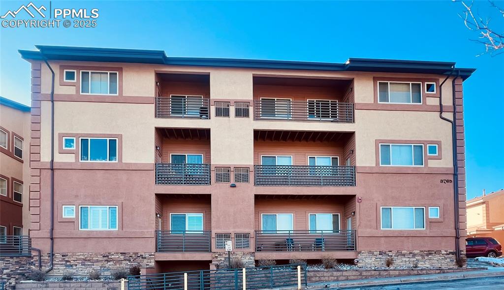 Caption: View of building exterior