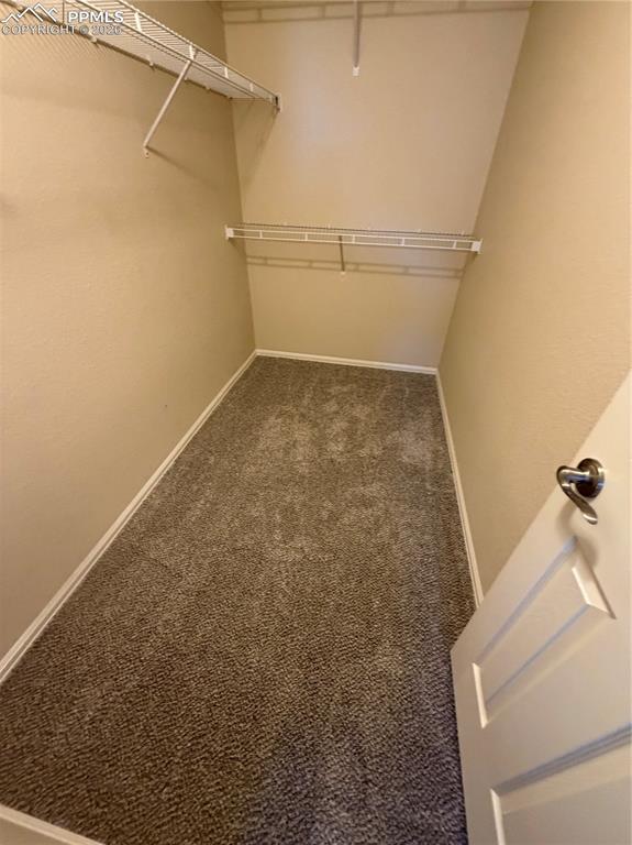 Image 40 of 41: New Carpet - Master Closet 