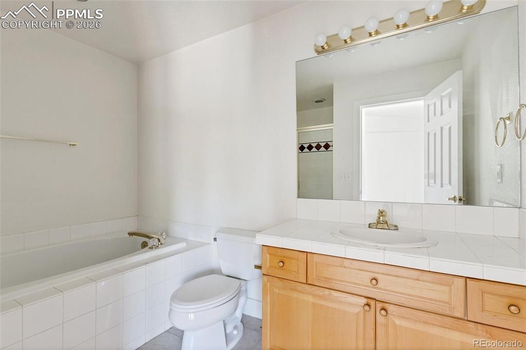 Image 10 of 27: Main Floor Bathroom Suite w/Tub and Shower
