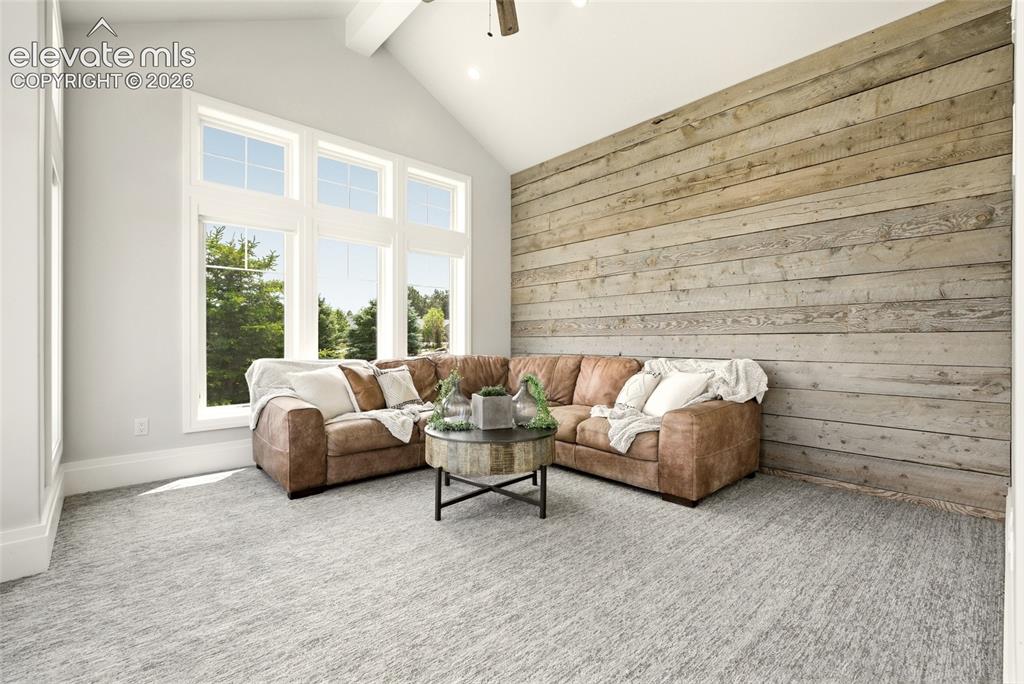 Image 15 of 50: Secondary living room off the kitchen