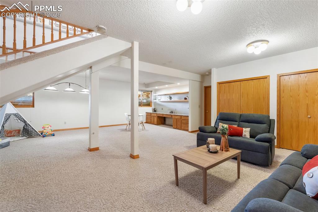 Image 26 of 35: Basement Family Room 