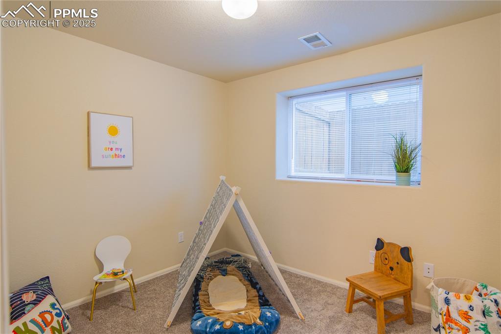 Image 19 of 22: Basement bedroom