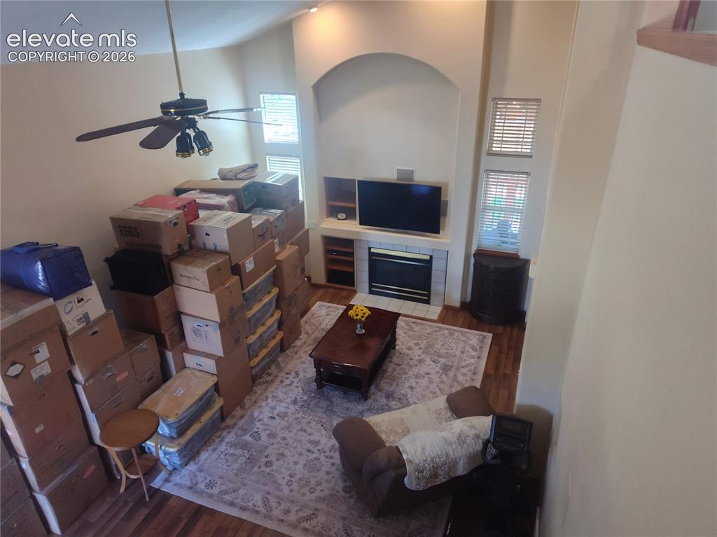 Image 5 of 49: Living Room/vaulted ceiling