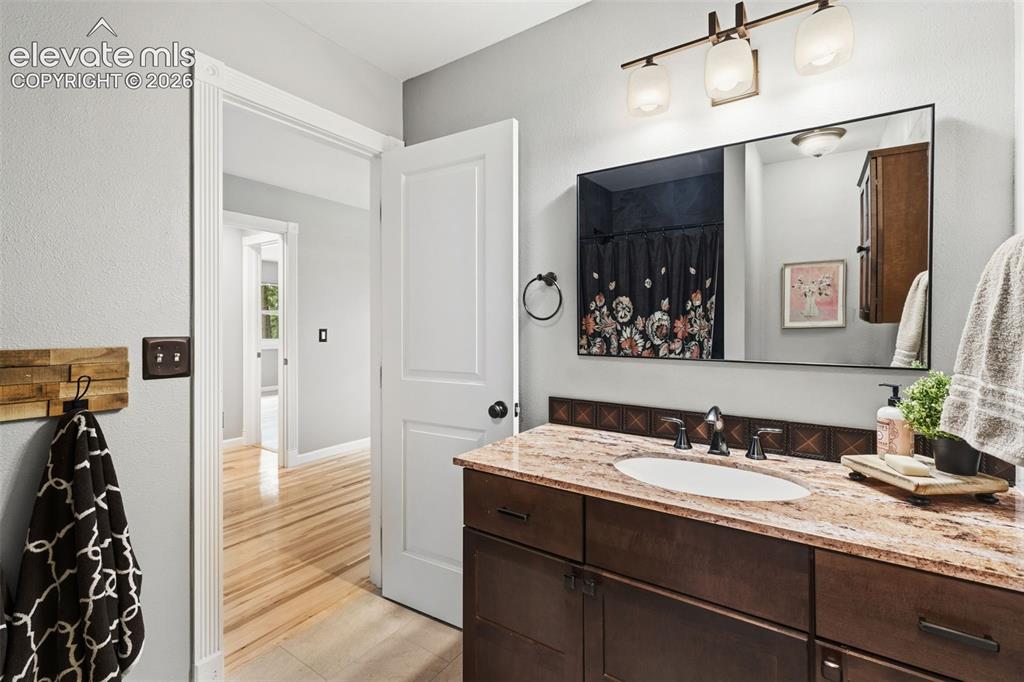 Image 18 of 50: 3/4 Primary bath newly remodeled