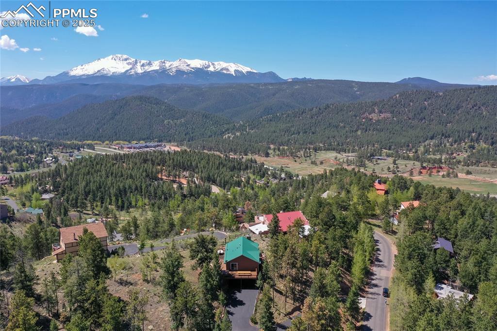 Image 4 of 44: Aerial overview of property