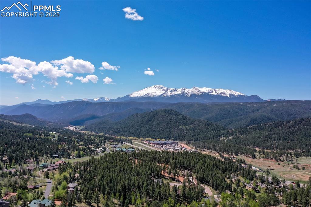 Image 5 of 44: Beautiful Pikes Peak view from backyard