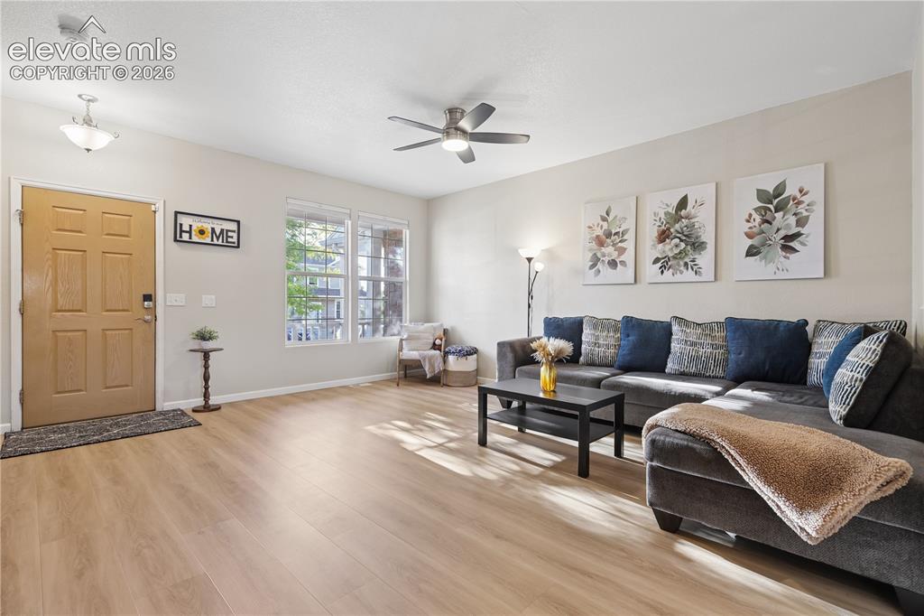 Image 2 of 26: Large, bright main living space