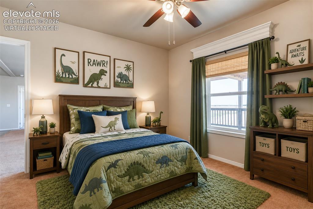 Image 17 of 50: Virtually Staged Bedroom #2