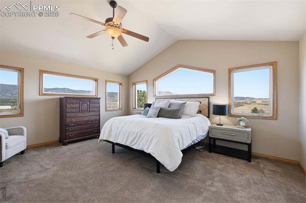 Image 34 of 50: Primary suite has the same stunning views.