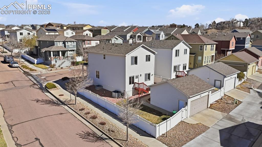 Image 2 of 50: Located on a 0.10 acre cul-de-sac, corner lot. with a 2-car detached garage