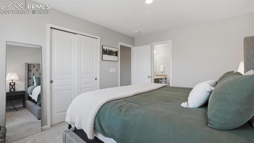 Image 24 of 50: View of Living Room with stairs to the upper level.