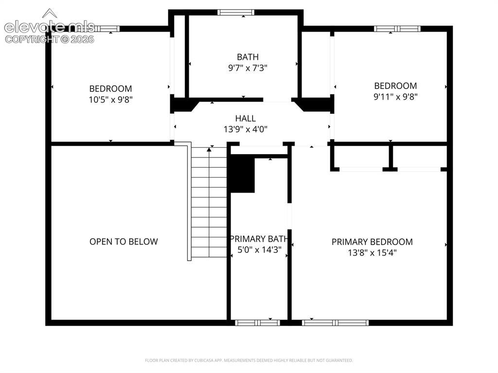 Image 11 of 36: Upper Level Floorplan
