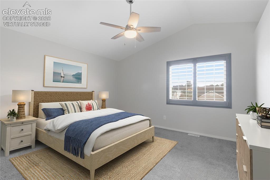 Image 13 of 36: Virtually Staged Looking into the Primary Suite