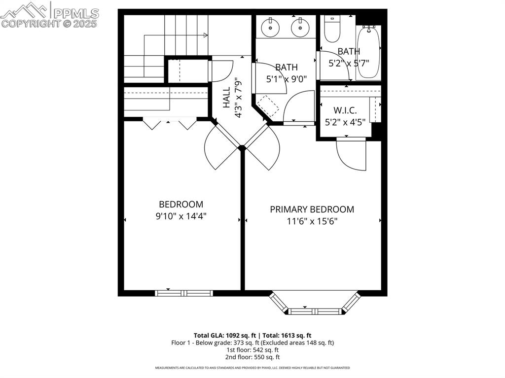 Image 30 of 31: View of floor plan / room layout