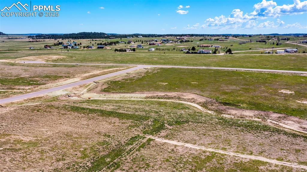 Image 20 of 21: Aerial view with a rural view