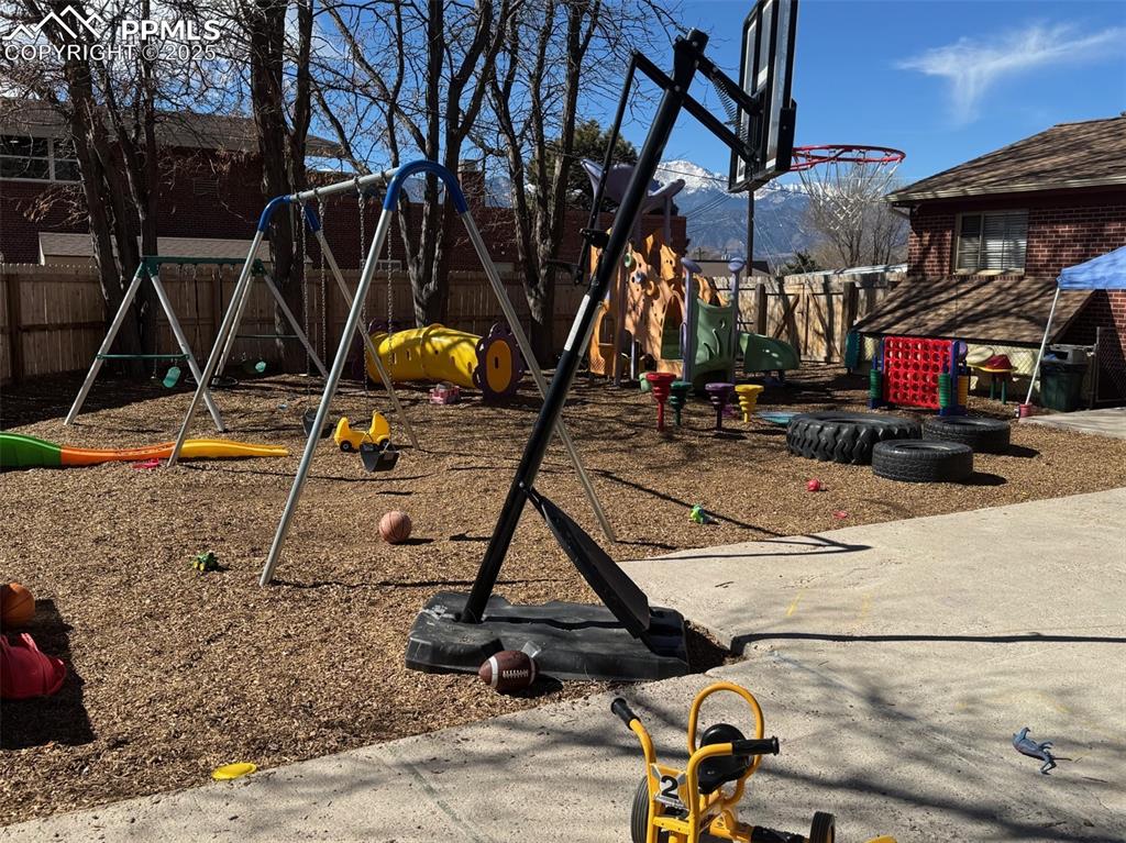 Image 29 of 33: Backyard Play area