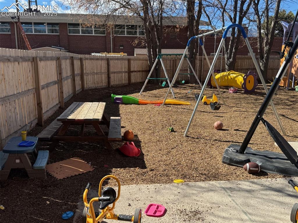 Image 30 of 33: Backyard Play area