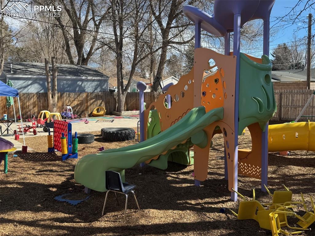Image 33 of 33: Backyard Play area