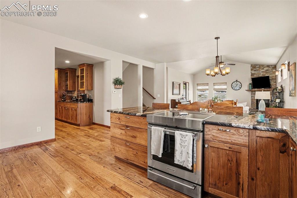 Image 9 of 35: Just off the main kitchen, a convenient kitchen extension—perfect as a butl