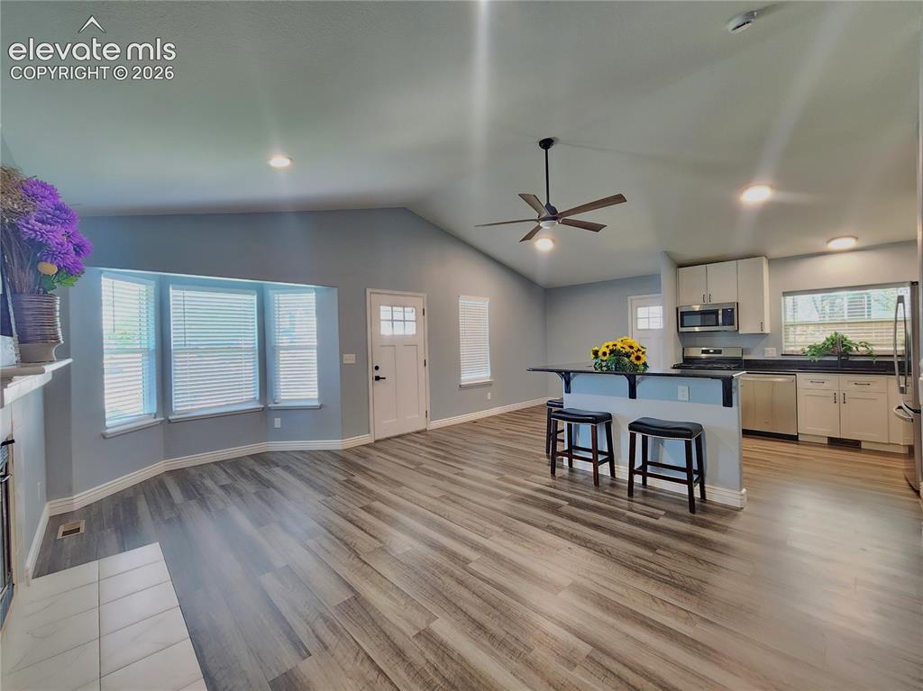 Image 18 of 49: Expansive open-concept floor plan
