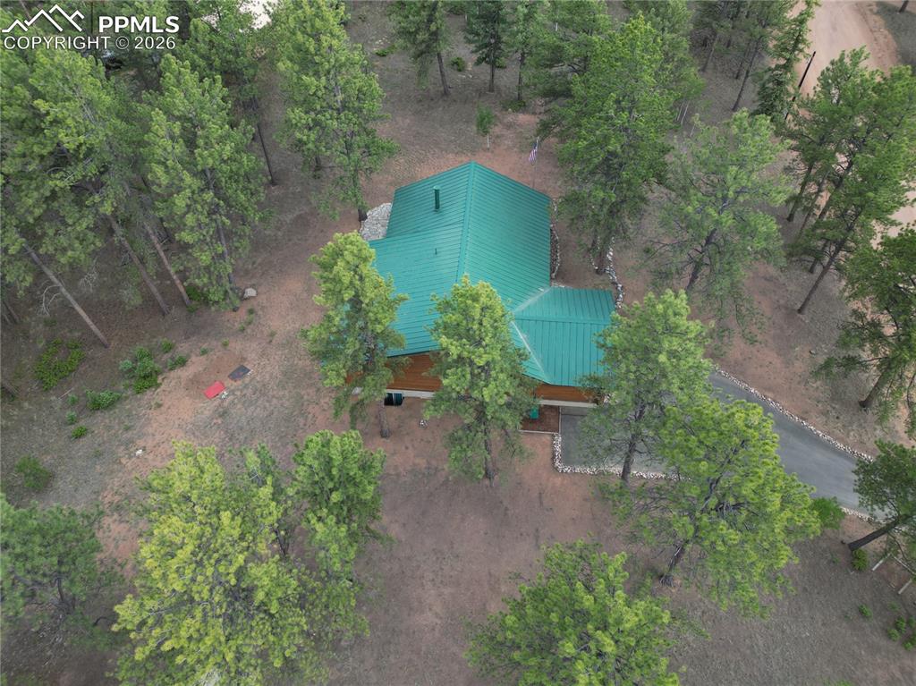 Image 41 of 45: Aerial view of property and surrounding area