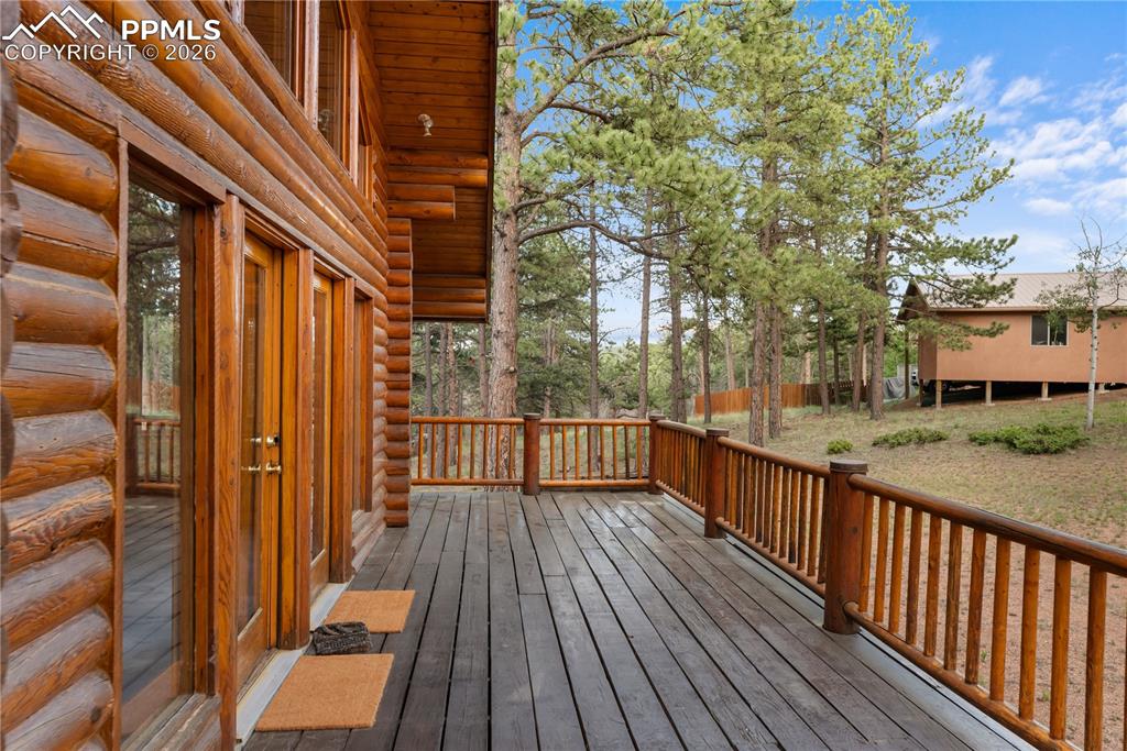 Image 9 of 45: View of wooden terrace