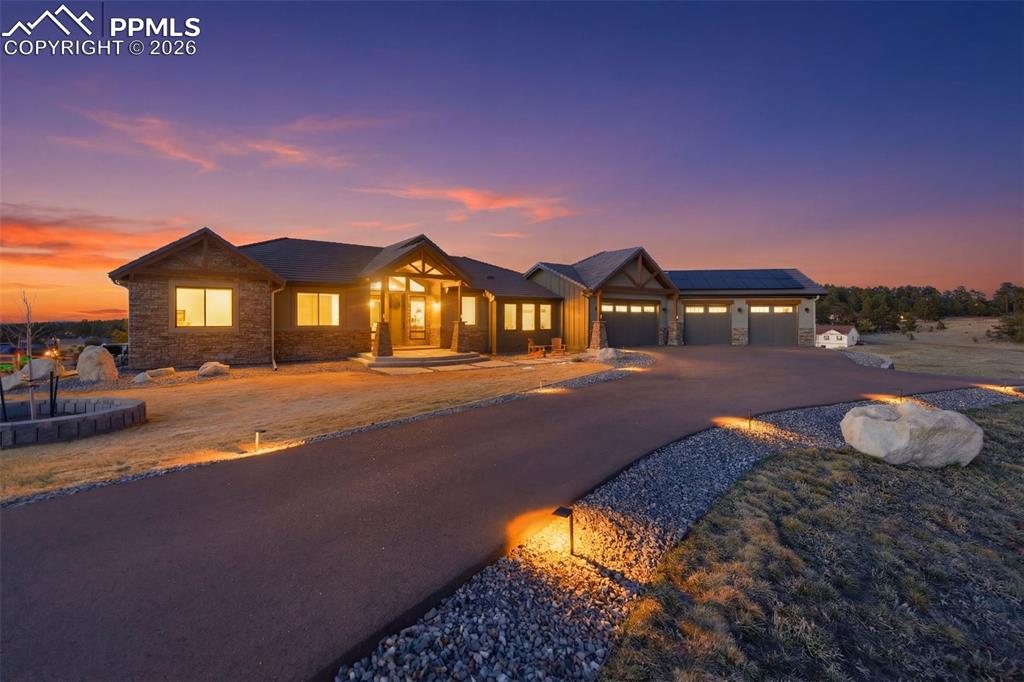 Caption: Front of Structure