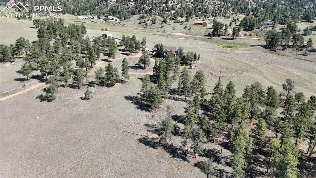 Image 17 of 44: Aerial overview of property