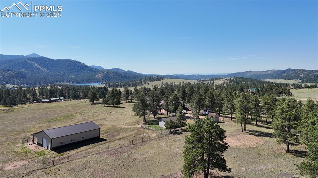 Image 6 of 44: Mountain view with rural landscape