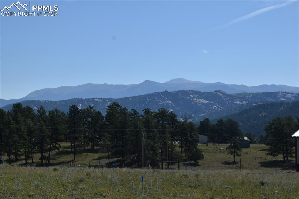 Image 9 of 44: View of mountain background with rural landscape