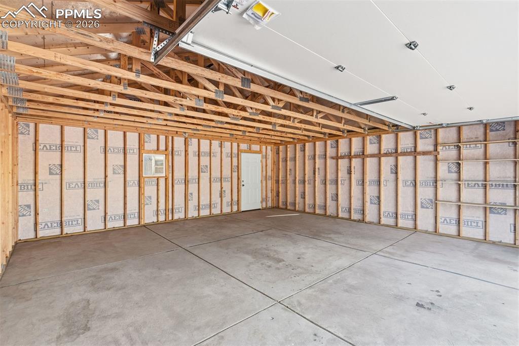 Image 23 of 31: Oversized 2 car garage built in 2020.