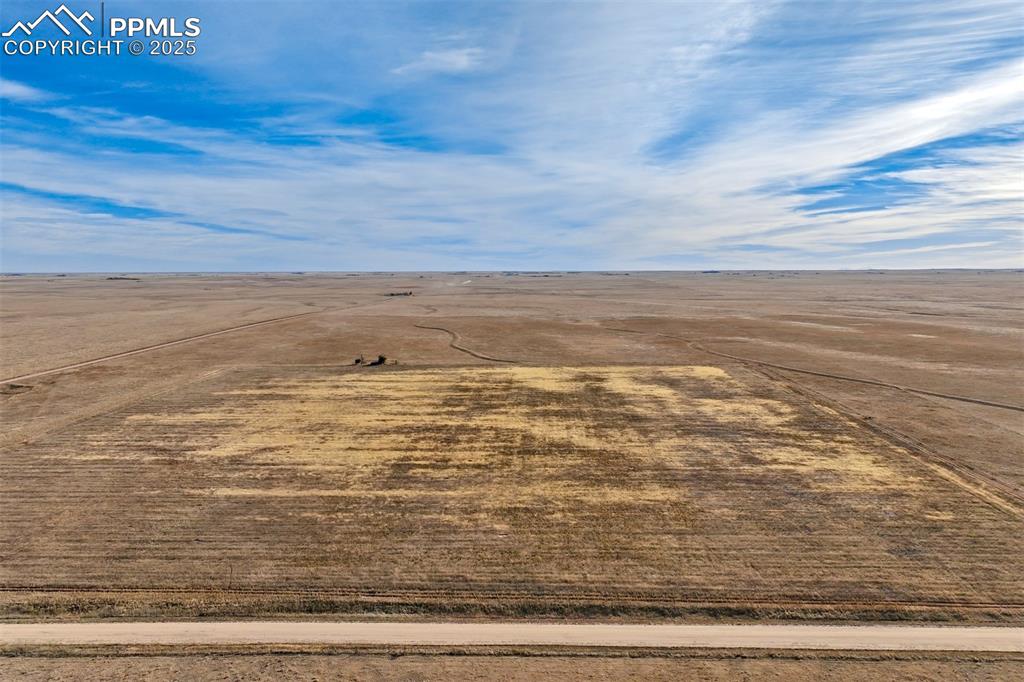 Image 2 of 25: Aerial view of sparsely populated area