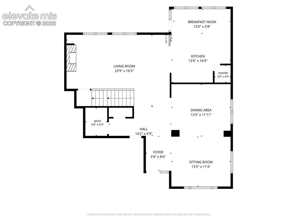 Image 44 of 47: Main Level dimensions are estimates, buyers agent must measure for accuracy