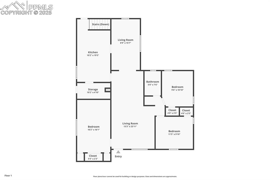 Image 40 of 41: View of floor plan / room layout