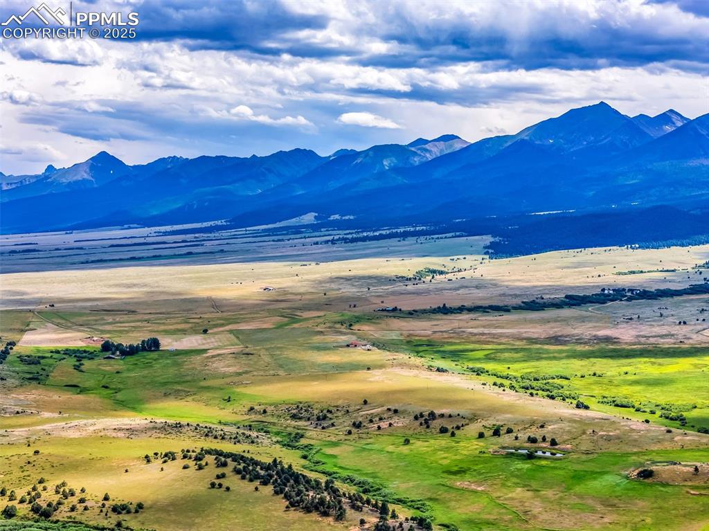 Image 46 of 46: Aerial drone shot of area