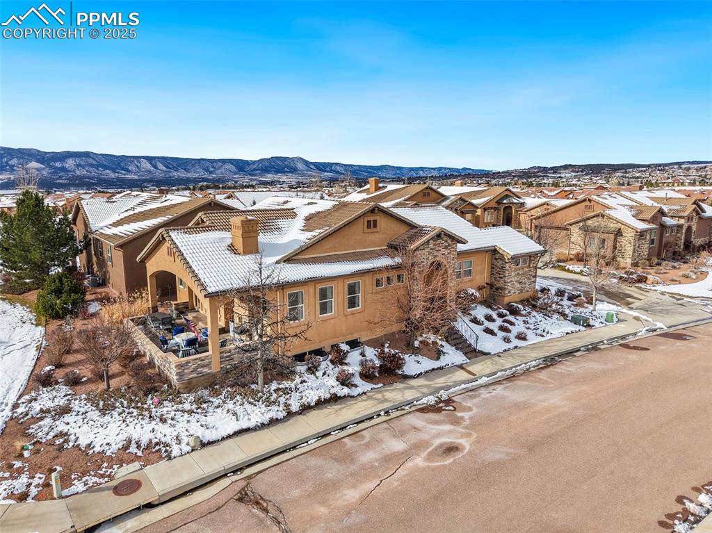 Caption: Front of Structure