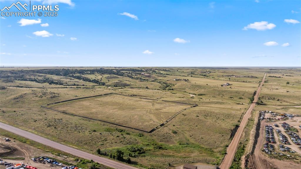 Caption: Aerial View