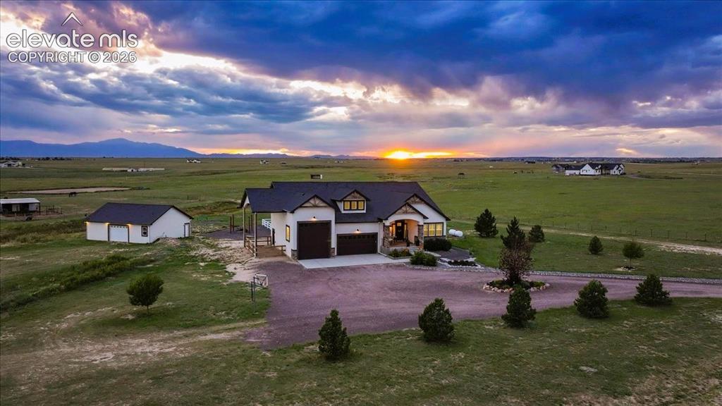 Caption: 36+ acres with Pikes Peak views!